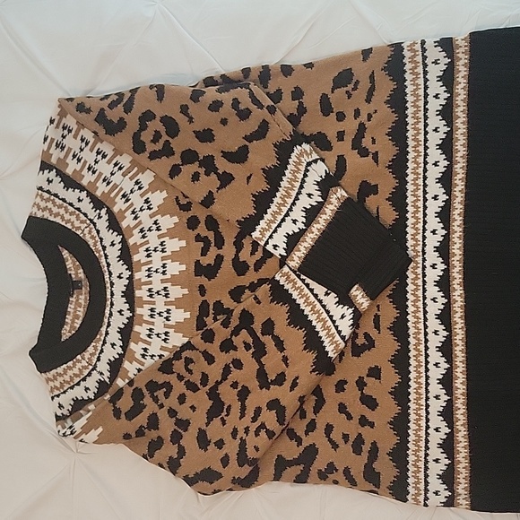 torrid Sweaters - Torrid leopard print sweater
